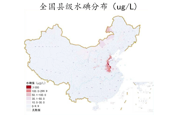 碘缺乏地區(qū)和適碘地區(qū)的劃定新規(guī)